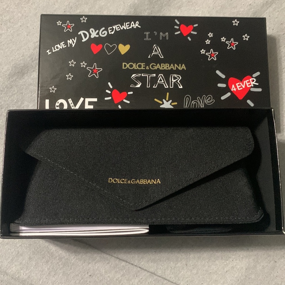 NEW Dolce and Gabbana glasses case